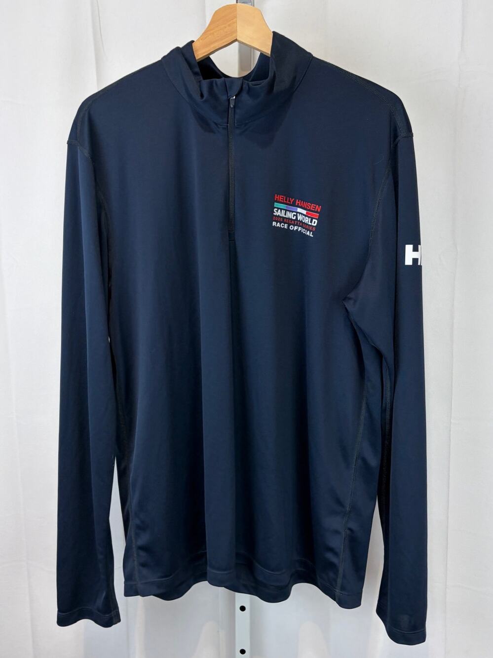 HELLY HANSEN 1/4 Zip Pullover Long Sleeve Top 2026 Sailing World Official XL